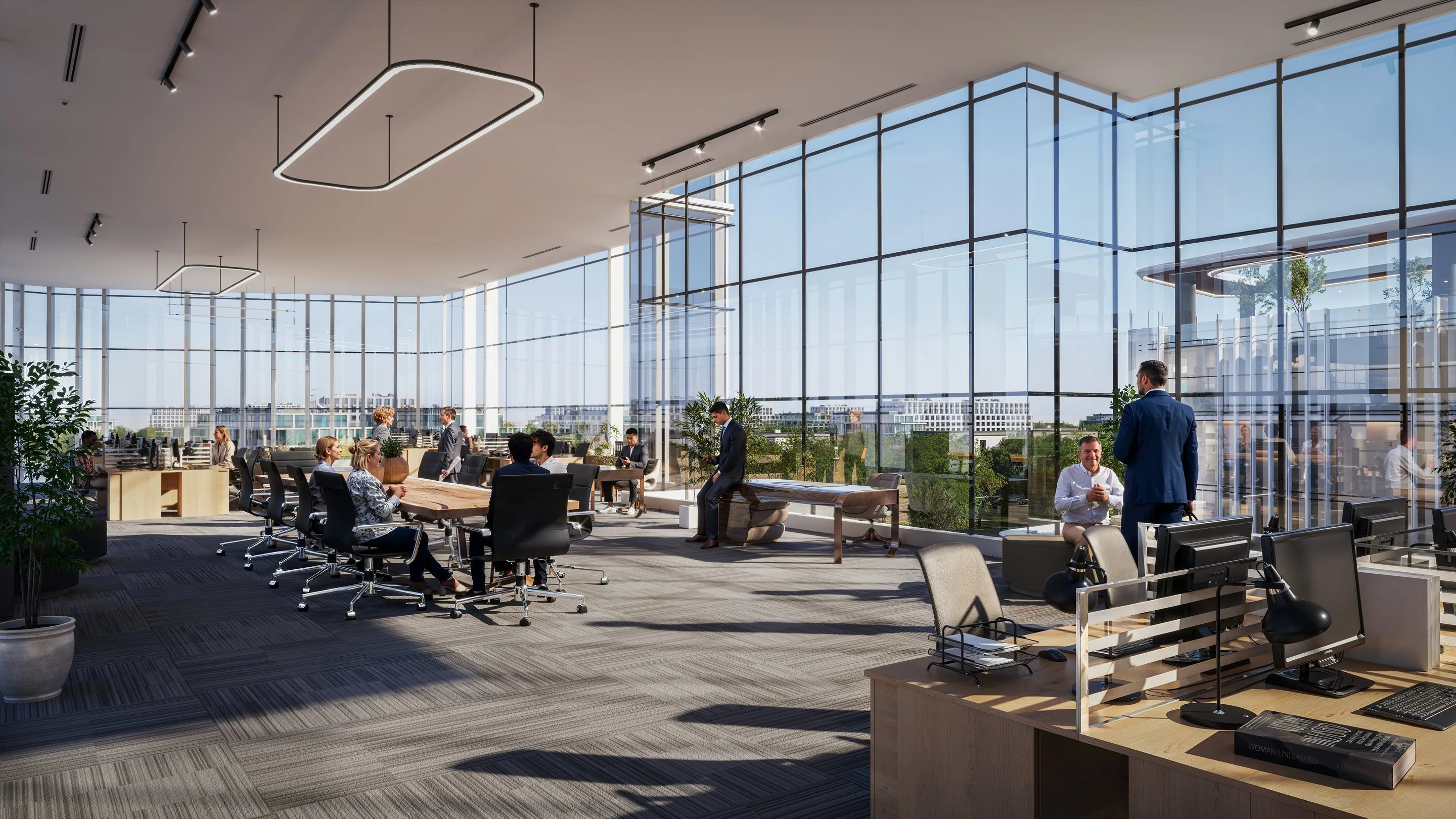 Administrative office space at KAVI Mall